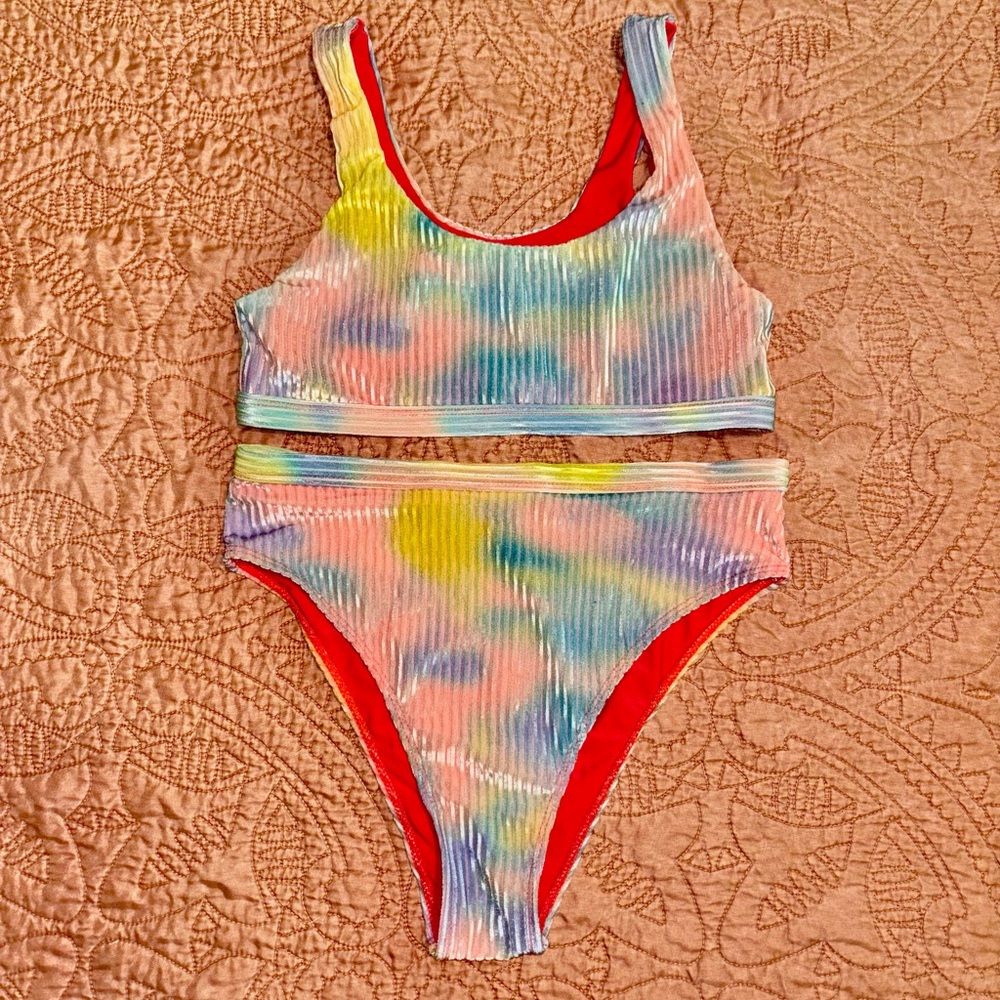 Halara Colorful Swim Set